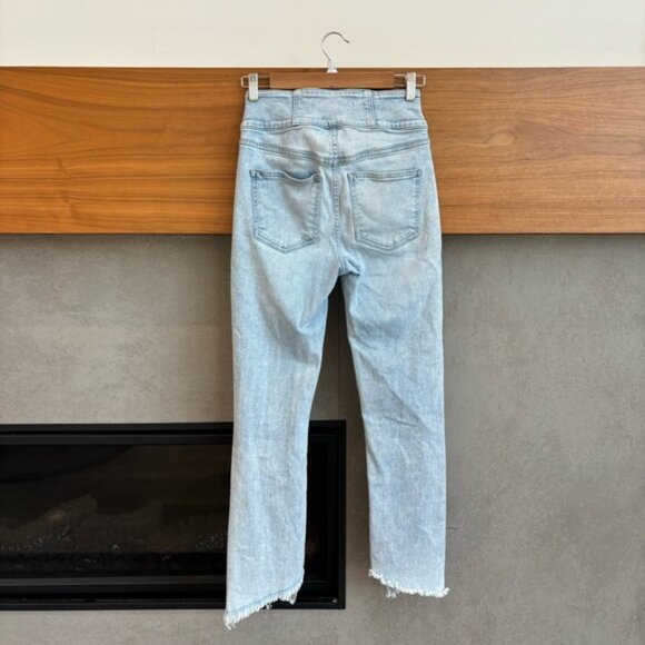 Veronica Beard Katherine Corset-Waist Extra High Rise Jeans, Size 26/ 2 - Picture 6 of 13